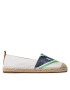 Lauren Ralph Lauren Espadrile Cameryn III 802891445001 Alb - Pled.ro