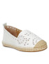 Lauren Ralph Lauren Espadrile Espadrilles 802904429001 Alb - Pled.ro