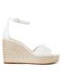 Lauren Ralph Lauren Espadrile Haana Eylt 802904943001 Alb - Pled.ro