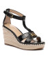 Lauren Ralph Lauren Espadrile Hale Ii 802901589006 Negru - Pled.ro