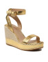 Lauren Ralph Lauren Espadrile Hilarie 802898505001 Auriu - Pled.ro