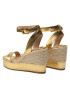 Lauren Ralph Lauren Espadrile Hilarie 802898505001 Auriu - Pled.ro