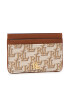 Lauren Ralph Lauren Etui pentru carduri Slim Card 432867169001 Bej - Pled.ro