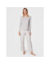 Lauren Ralph Lauren Pijama ILN72195 Gri Regular Fit - Pled.ro