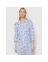 Lauren Ralph Lauren Pijama ILN92134 Albastru Regular Fit - Pled.ro