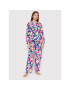 Lauren Ralph Lauren Pijama ILN92152 Albastru Regular Fit - Pled.ro