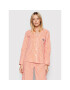 Lauren Ralph Lauren Pijama ILN92152 Portocaliu Regular Fit - Pled.ro