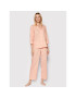 Lauren Ralph Lauren Pijama ILN92166 Portocaliu Regular Fit - Pled.ro