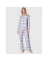 Lauren Ralph Lauren Pijama ILN92195 Violet Regular Fit - Pled.ro