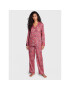 Lauren Ralph Lauren Pijama ILN92204 Roșu Regular Fit - Pled.ro