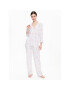 Lauren Ralph Lauren Pijama ILN92230 Alb Regular Fit - Pled.ro