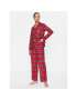 Lauren Ralph Lauren Pijama ILN92281F Roșu Regular Fit - Pled.ro