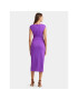 Lauren Ralph Lauren Rochie cocktail 250925939002 Violet Regular Fit - Pled.ro