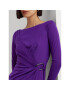 Lauren Ralph Lauren Rochie cocktail 253919794002 Violet Regular Fit - Pled.ro