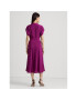 Lauren Ralph Lauren Rochie de zi 250909427003 Violet Regular Fit - Pled.ro