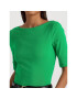 Lauren Ralph Lauren Tricou 200654963160 Verde Regular Fit - Pled.ro