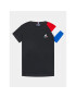 Le Coq Sportif Tricou 2210529 Negru Regular Fit - Pled.ro