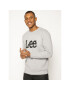 Lee Bluză Basic Crew Logo L80XTJMP Gri Regular Fit - Pled.ro