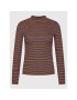 Lee Bluză Ribbed Ls Striped L40HRC01 Colorat Slim Fit - Pled.ro