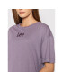 Lee Tricou Crew L43PBYTZ Violet Relaxed Fit - Pled.ro