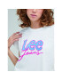 Lee Tricou L49KUWLJ Alb Relaxed Fit - Pled.ro