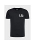 Les Hommes Tricou LF2243010700 Negru Regular Fit - Pled.ro