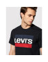 Levi's® Tricou Sportswear Graphic Tee 39636-0050 Negru Regular Fit - Pled.ro