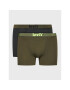 Levi's® Set 2 perechi de boxeri 701220649 Verde - Pled.ro