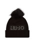 Liu Jo Căciulă Cappello Maglia Log TF0202 MA11L Negru - Pled.ro