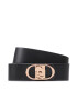 Liu Jo Curea de Damă Ecs Belt 3.5cm AA3251 E0061 Negru - Pled.ro