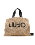 Liu Jo Geantă L Tote Fake Fur 2F3099 E0305 Bej - Pled.ro