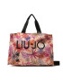 Liu Jo Geantă L Tote Printed Canvas 2A3113 T5204 Roz - Pled.ro