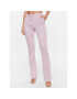 Liu Jo Pantaloni din material CA3408 J1919 Roz Slim Fit - Pled.ro