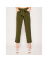 Liu Jo Pantaloni din material WA0061 T5809 Verde Regular Fit - Pled.ro