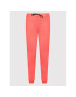 Liu Jo Pantaloni trening TF2014 F0778 Roz Regular Fit - Pled.ro