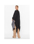 Liu Jo Poncho 2F3091 T0300 Negru Relaxed Fit - Pled.ro