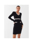 Liu Jo Rochie tricotată CF3013 MS99E Negru Slim Fit - Pled.ro