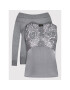 Liu Jo Set bluză și pulover CF1159 MA75L Gri Regular Fit - Pled.ro