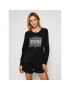 Liu Jo Sport Bluză TF0137 J0088 Negru Loose Fit - Pled.ro