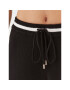 Liu Jo Sport Pantaloni tricotați TF3219 MA63M Negru Relaxed Fit - Pled.ro