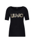 Liu Jo Sport Tricou TA1012 J7905 Negru Regular Fit - Pled.ro