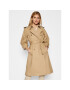 Liu Jo Trench CA1001 T2398 Bej Regular Fit - Pled.ro