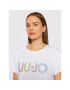 Liu Jo Tricou WA2518 J6308 Alb Regular Fit - Pled.ro