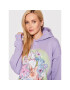 Local Heroes Bluză Bunnies Fantasy AW22S0001 Violet Oversize - Pled.ro