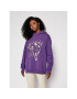 Local Heroes Bluză What Stars Say Hoodie AW2021S0001 Violet Regular Fit - Pled.ro