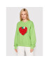 Local Heroes Bluză Wild Strawberry AW22S0005 Verde Regular Fit - Pled.ro