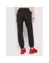 Local Heroes Pantaloni trening COCA-COLA Rhinestones LHCCP001 Negru Oversize - Pled.ro