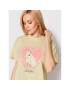 Local Heroes Tricou Bunny AW22T0001 Bej Oversize - Pled.ro