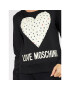 LOVE MOSCHINO Bluză W632208E 2288 Negru Regular Fit - Pled.ro