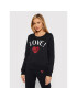 LOVE MOSCHINO Bluză W632209M 4055 Negru Regular Fit - Pled.ro